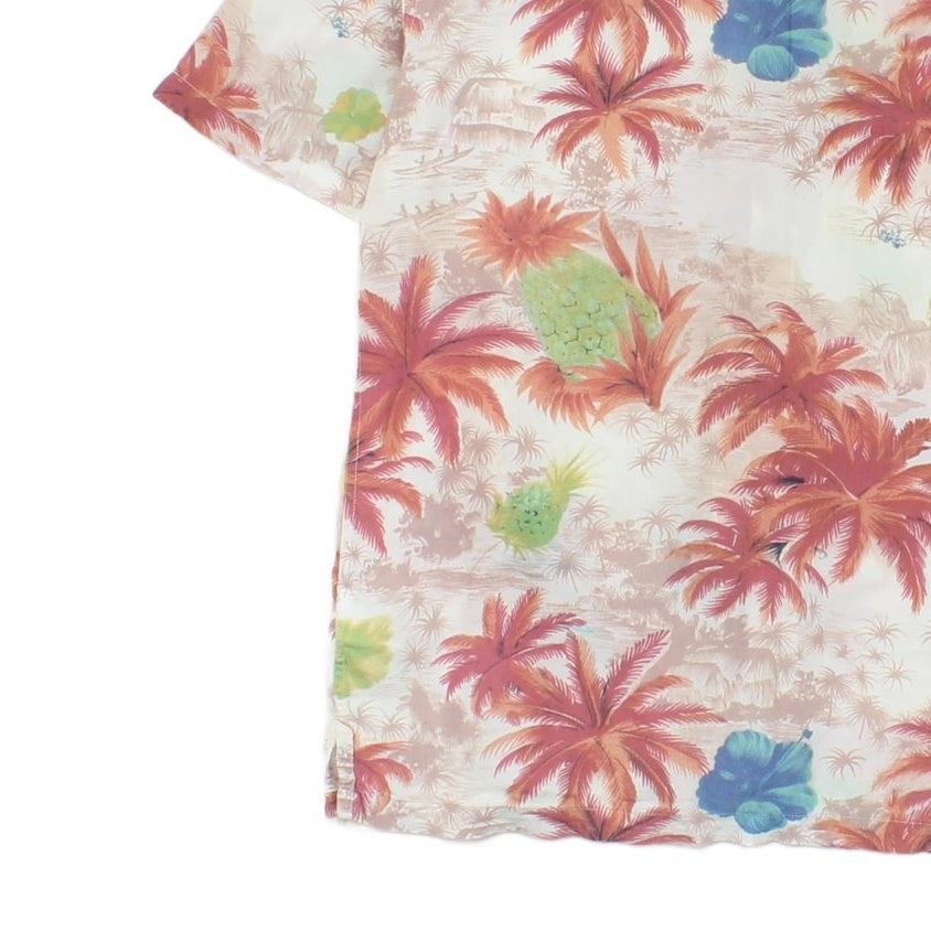 Mens Viscose Shirt Hawaiian Short Sleeve