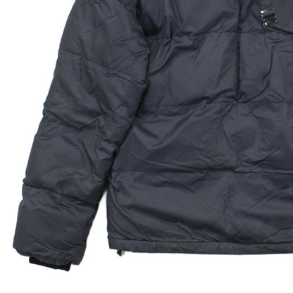 Mens Puffer Jacket Hooded Full Zip Winter