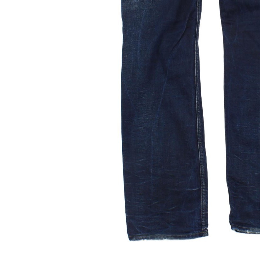 Mens Larkee Jeans Regular Straight Denim