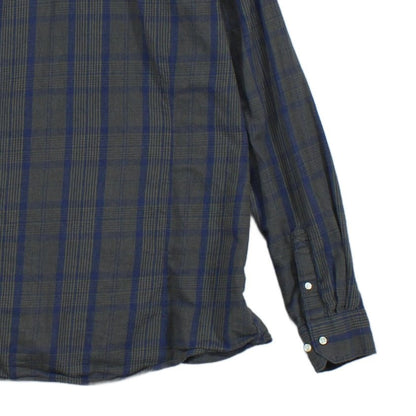 Mens Plaid Shirt Button Up Long Sleeve