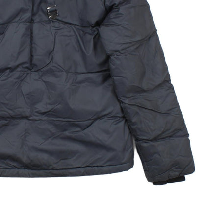 Mens Puffer Jacket Hooded Full Zip Winter