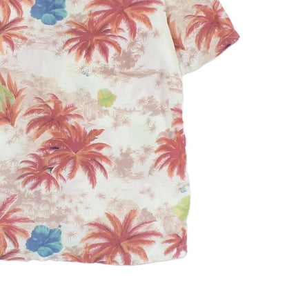 Mens Viscose Shirt Hawaiian Short Sleeve