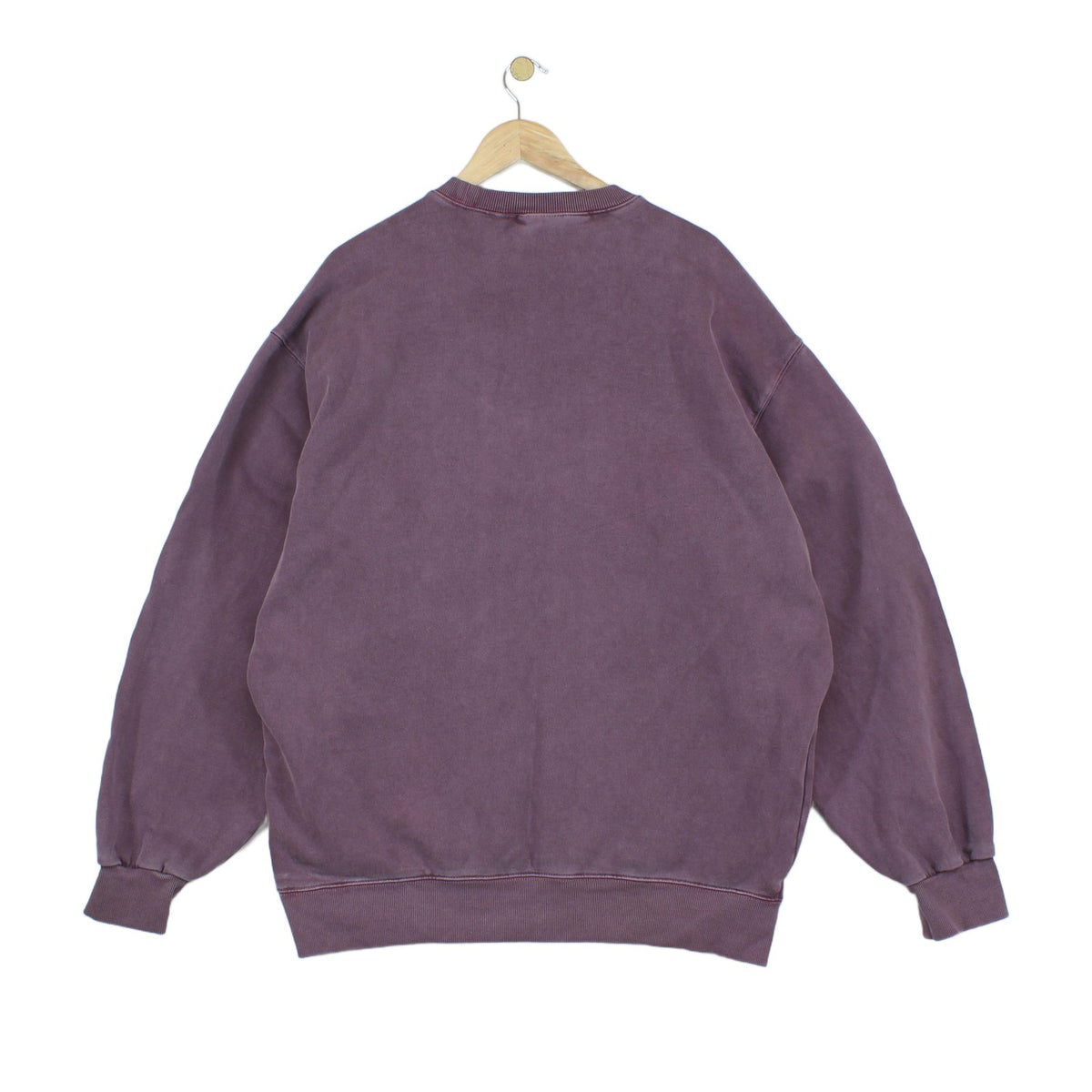 Mens Sweatshirt Oversized Crew Neck
