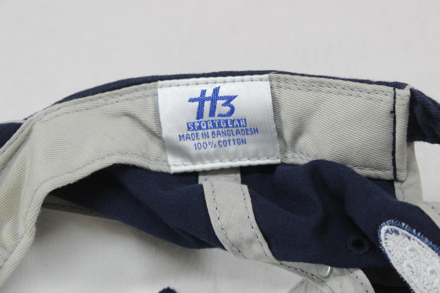 Mens Baseball Cap Check Adjustable
