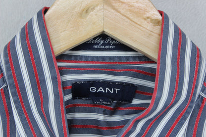 Mens Striped Shirt Button Up Long Sleeve