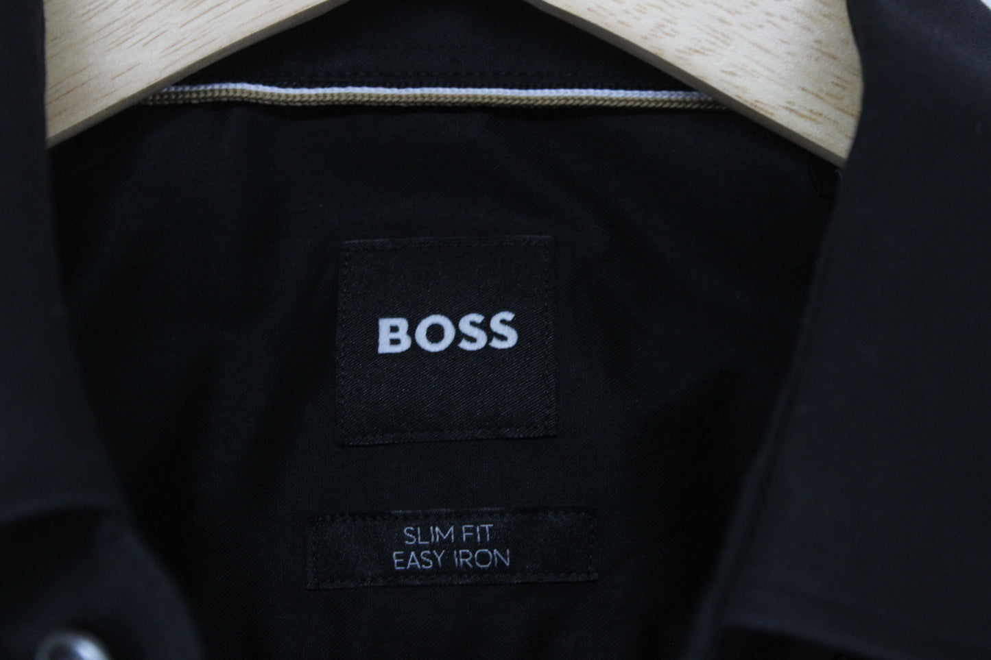 Mens Shirt Slim Fit Easy Iron Formal