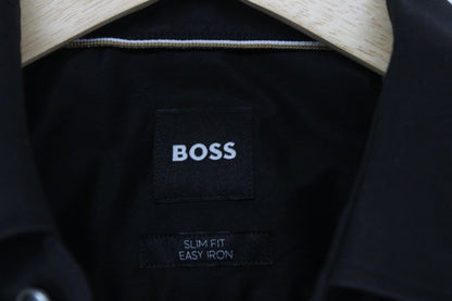 Mens Shirt Slim Fit Easy Iron Formal
