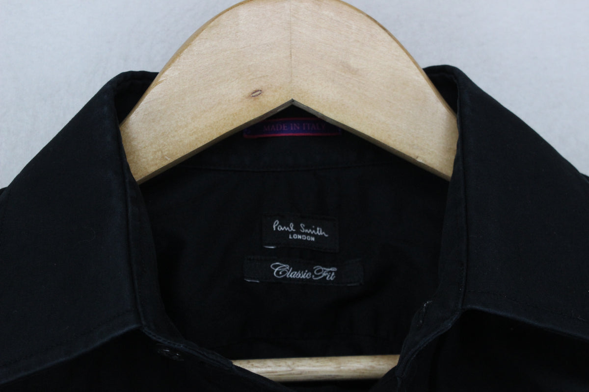 Mens Cufflink Shirt Made In Italy Classic Fit