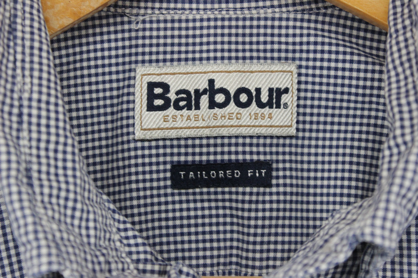 Mens Check Shirt Tailored Button Up Long Sleeve