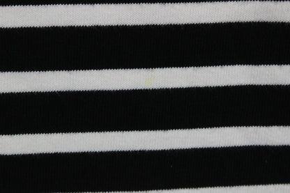 Womens T-Shirt Dress Striped Casual Boatneck Knit