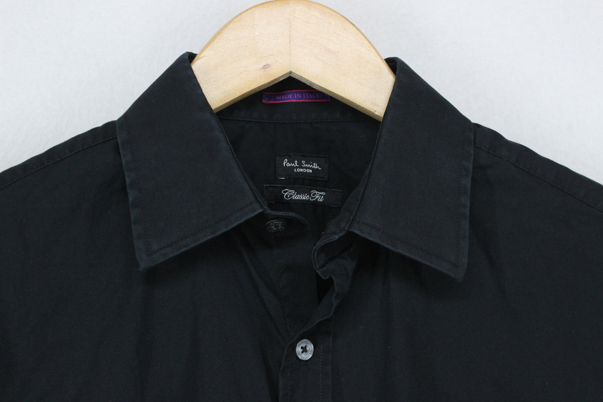 Mens Cufflink Shirt Made In Italy Classic Fit