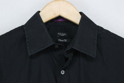 Mens Cufflink Shirt Made In Italy Classic Fit