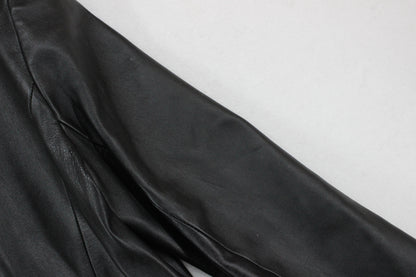 Womens Leather Blazer