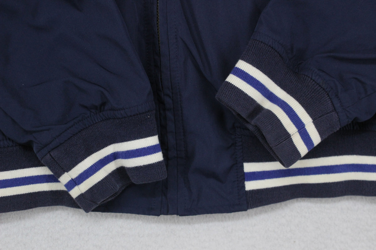 Mens Bomber Jacket 80S Casuals Full Zip