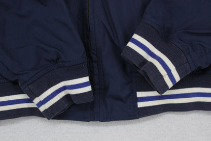Mens Bomber Jacket 80S Casuals Full Zip