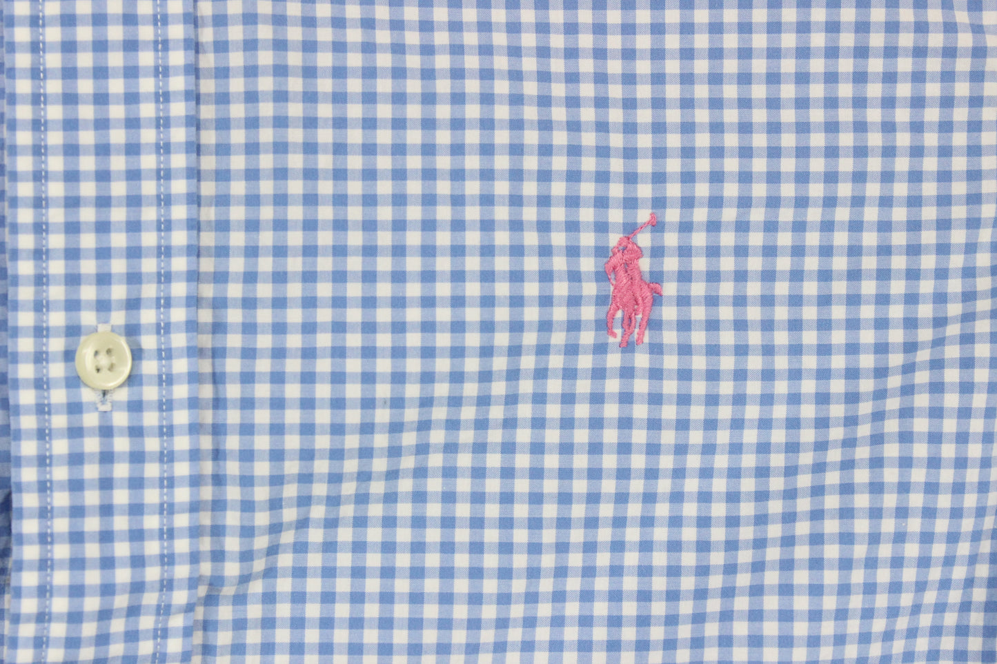 Mens Check Shirt Button Up Classic