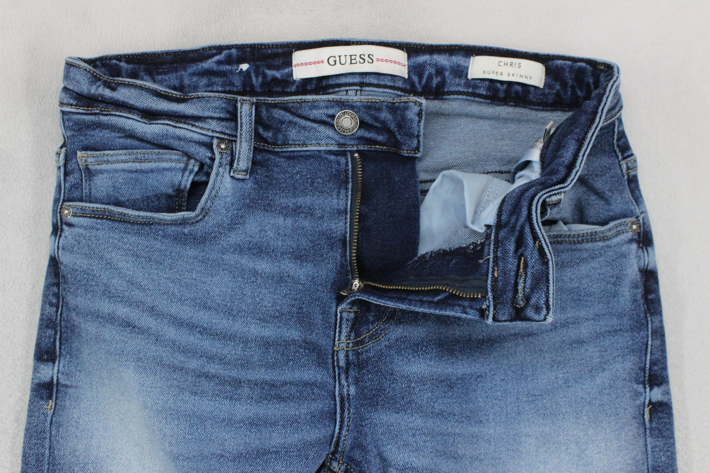 Mens Jeans Stretch Denim Skinny