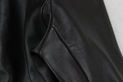 Womens Leather Blazer