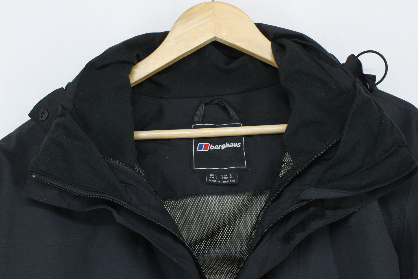 Mens Goretex Waterproof Jacket Hooded Outdoor Durable