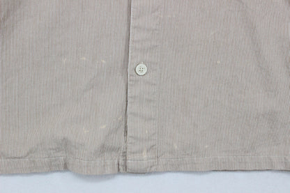 Mens Overshirt Button Up Long Sleeve Pocket