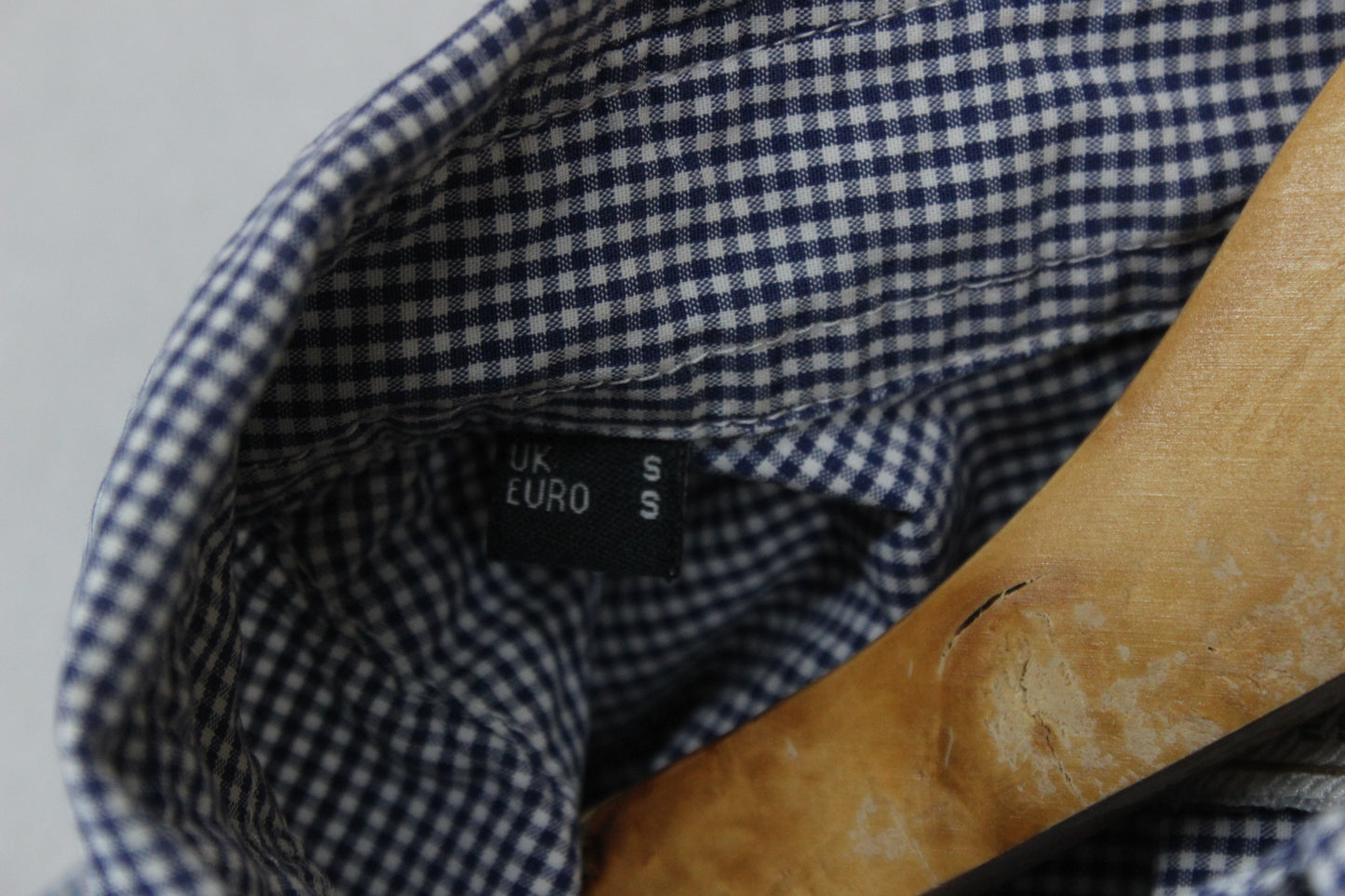 Mens Check Shirt Tailored Button Up Long Sleeve