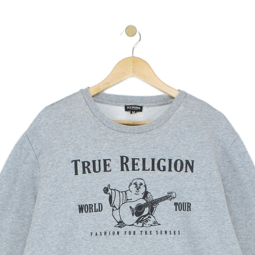 Mens Graphic Sweatshirt Crew Neck