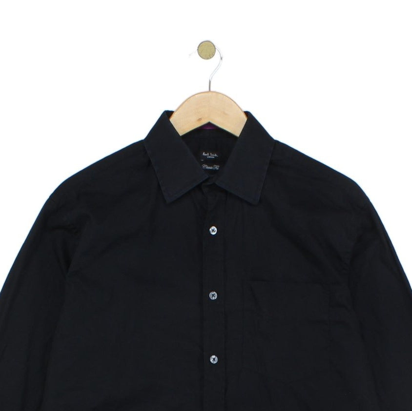 Mens Cufflink Shirt Made In Italy Classic Fit