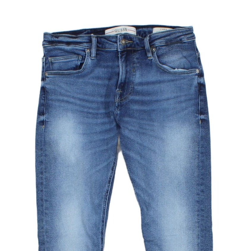 Mens Jeans Stretch Denim Skinny