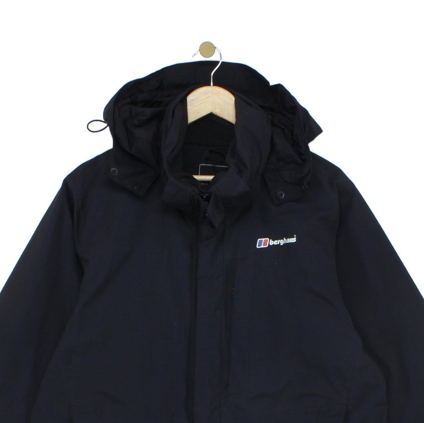 Mens Goretex Waterproof Jacket Hooded Outdoor Durable