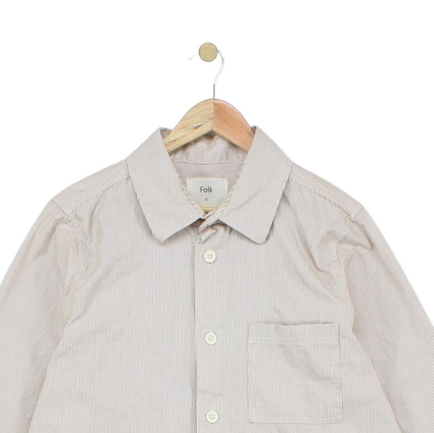 Mens Overshirt Button Up Long Sleeve Pocket