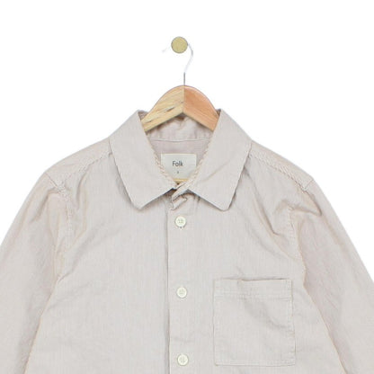 Mens Overshirt Button Up Long Sleeve Pocket