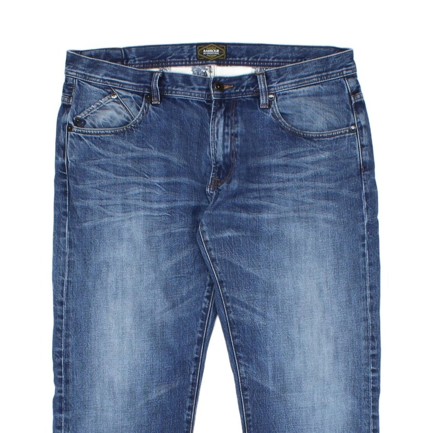Mens Jeans Regular Fit Zip Fly