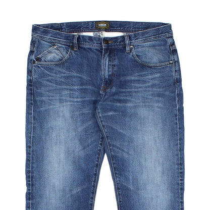 Mens Jeans Regular Fit Zip Fly