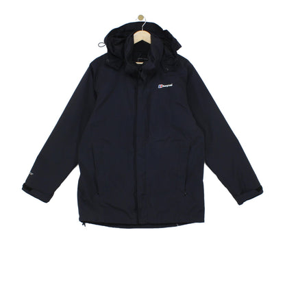 Mens Goretex Waterproof Jacket Hooded Outdoor Durable