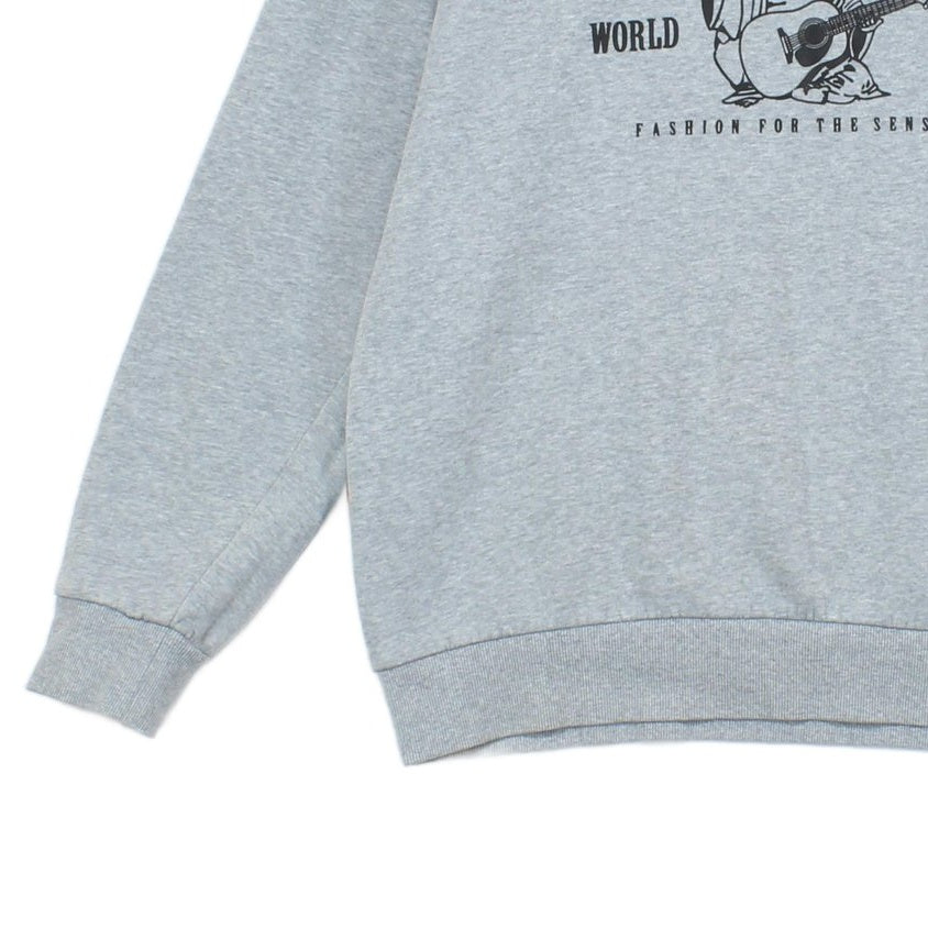 Mens Graphic Sweatshirt Crew Neck