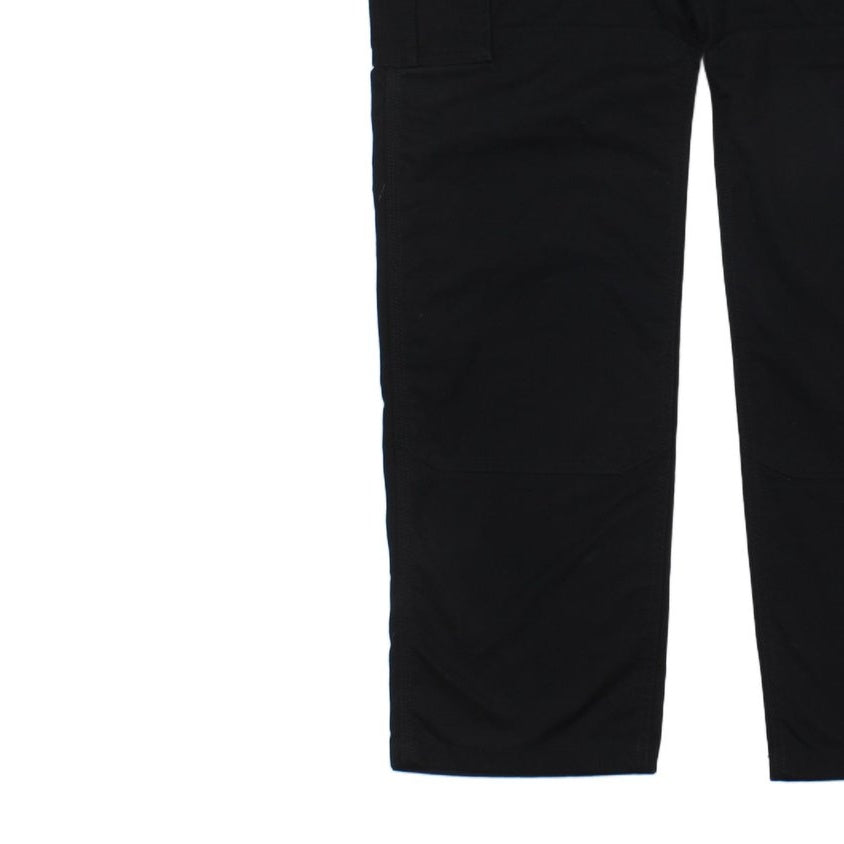 Mens Cargo Trousers Relaxed Straight Utility Workwear