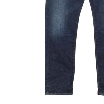 Mens Buster Jeans Regular Slim Tapered Denim