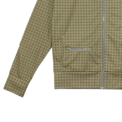 Mens Jacket Full Zip Lightweight Patterned