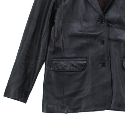Womens Leather Blazer