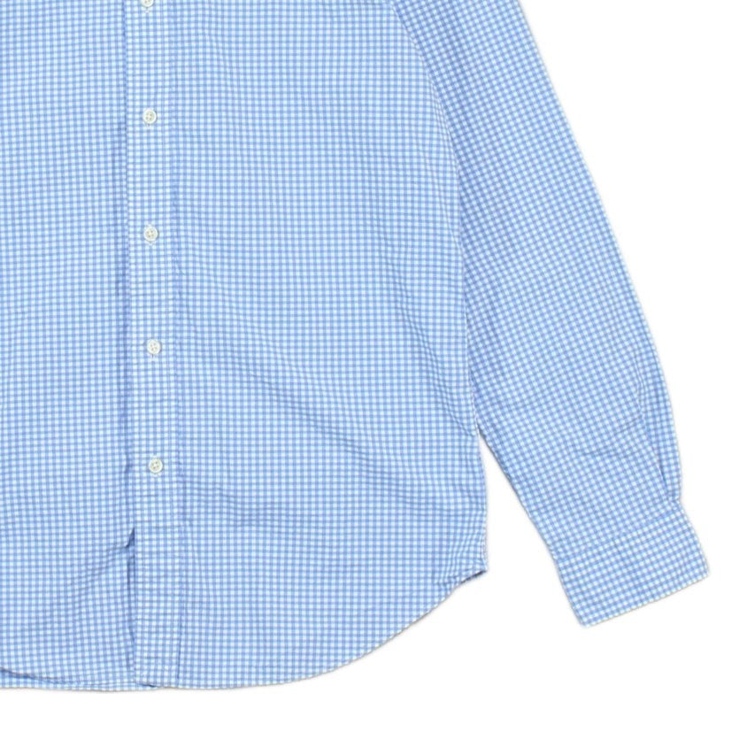 Mens Check Shirt Button Up Classic