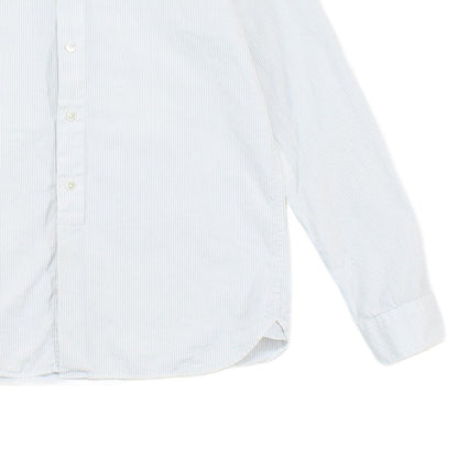 Mens Striped Shirt Long Sleeve Button Up