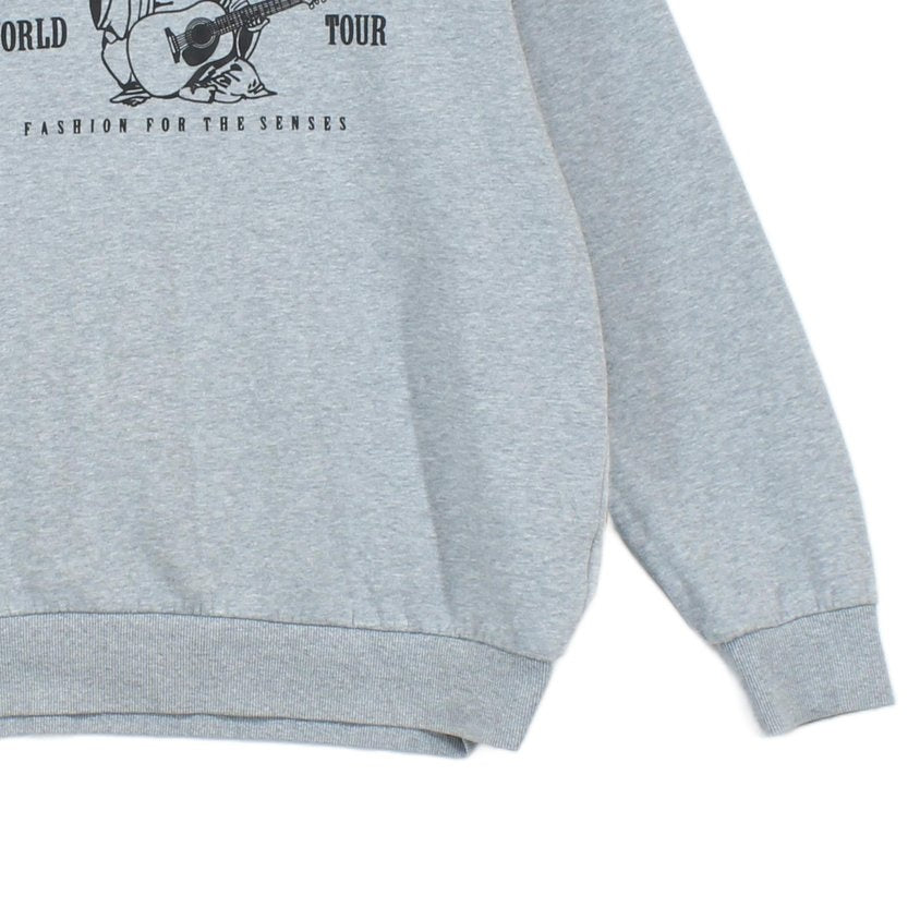 Mens Graphic Sweatshirt Crew Neck