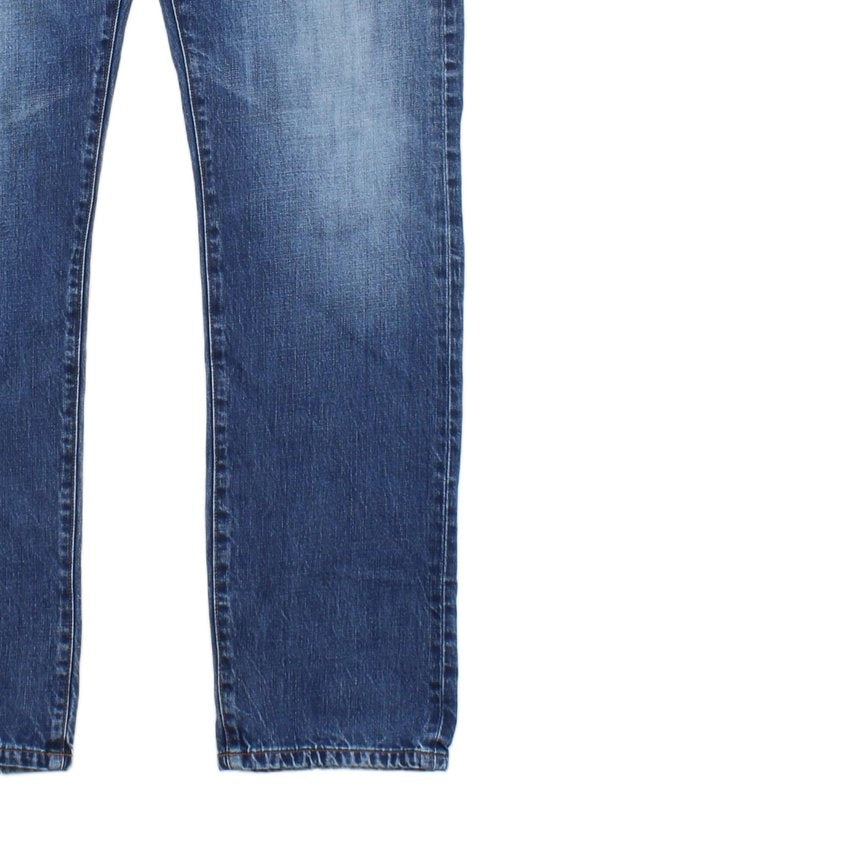 Mens Jeans Regular Fit Zip Fly