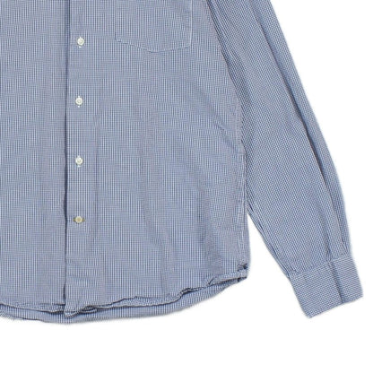 Mens Check Shirt Tailored Button Up Long Sleeve