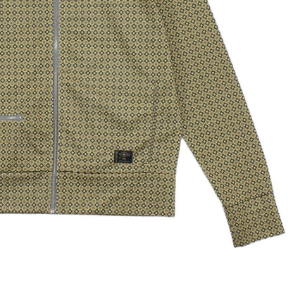 Mens Jacket Full Zip Lightweight Patterned