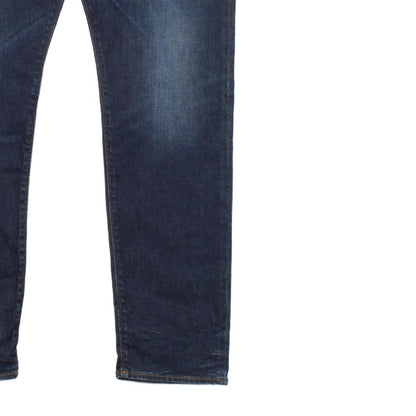 Mens Buster Jeans Regular Slim Tapered Denim