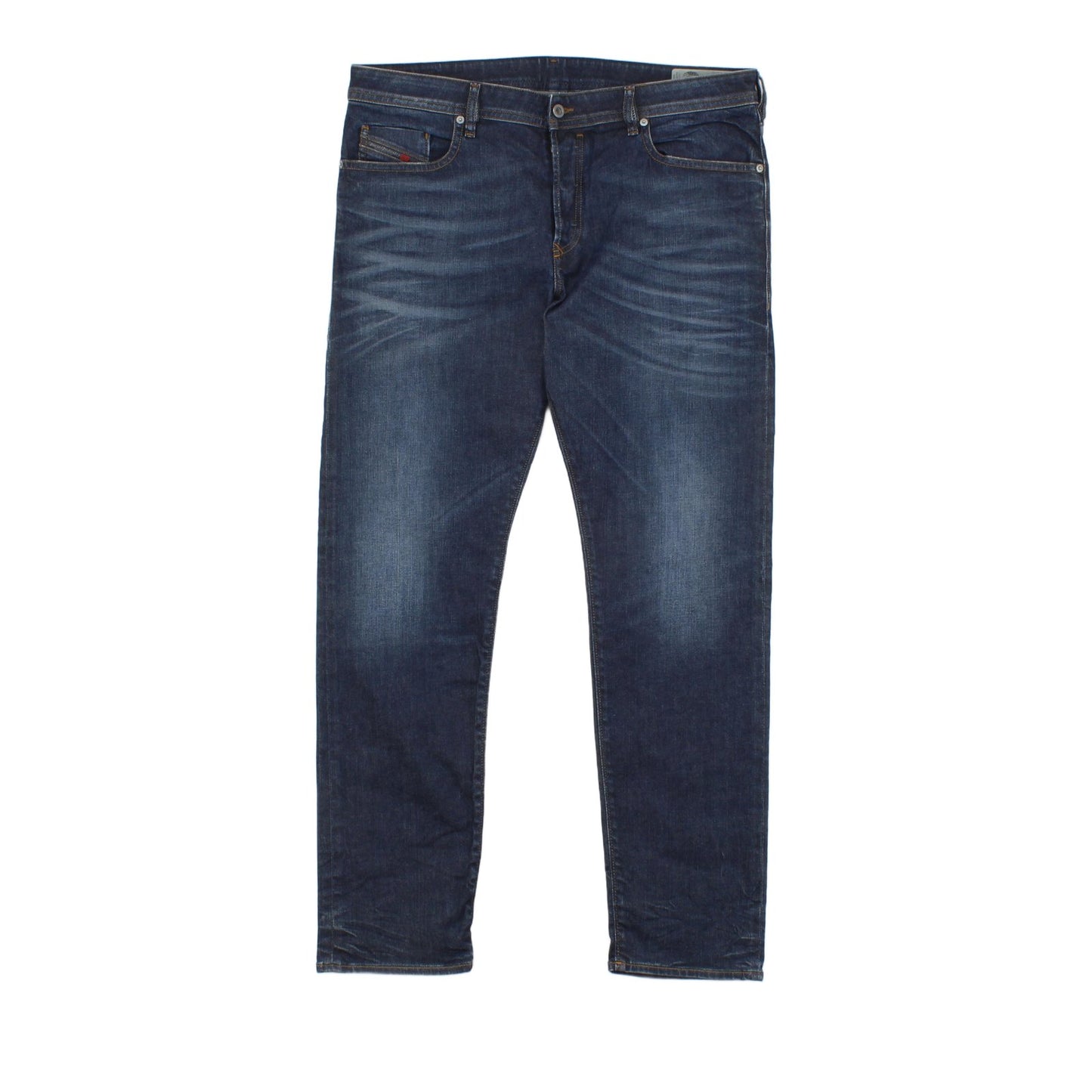 Mens Buster Jeans Regular Slim Tapered Denim