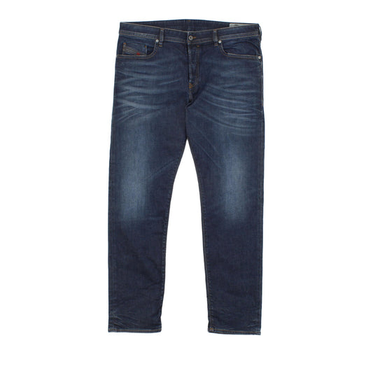 Mens Buster Jeans Regular Slim Tapered Denim