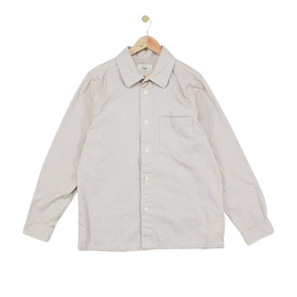 Mens Overshirt Button Up Long Sleeve Pocket
