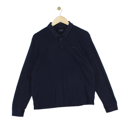 Mens Polo Shirt Long Sleeve Classic